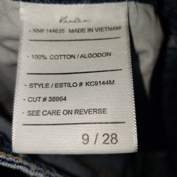 Kancan Distressed Blue Jeans Size 28 - Picture 5 of 5